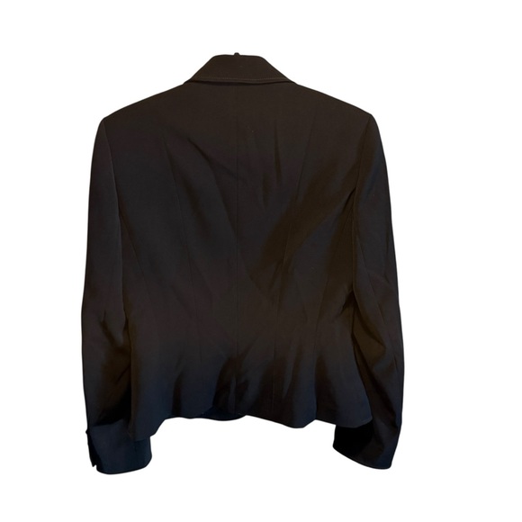 John Meyer Of Norwich Women’s Blazer Jacket Black Size 8 NWOT Business Office - Picture 6 of 8